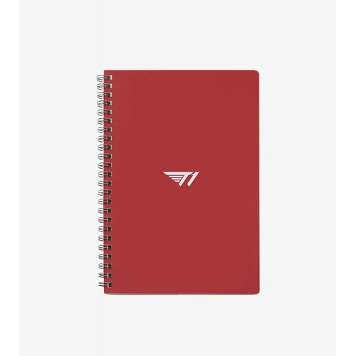 T1 Logo Notebook - Red